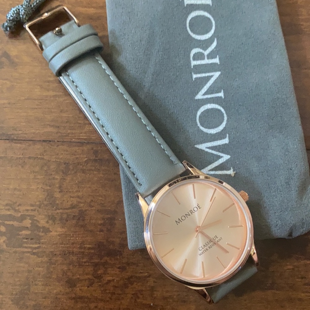 Monroe Classique Sunburst Sole Rose Watch